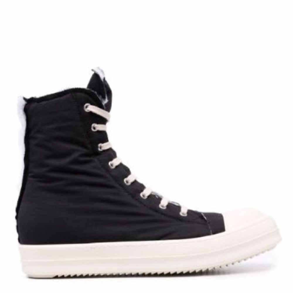 High top Rick Owen’s dark shadow